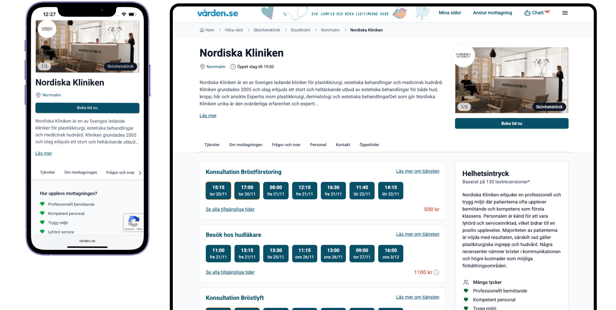 Vårdgivarprofil-landing-page-plastikkirurgi